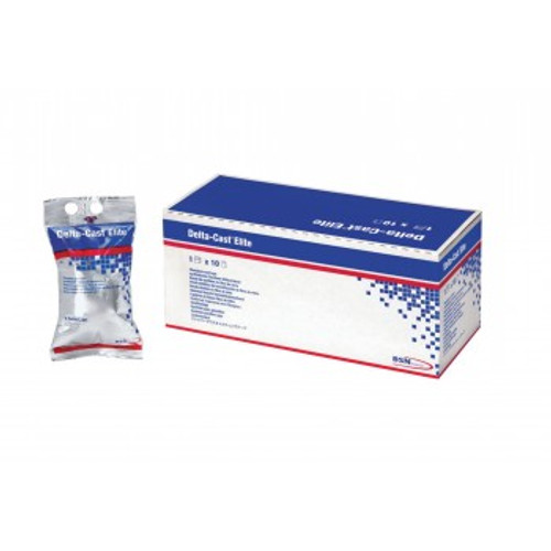 BSN-7227904 BX/10 DELTA-CAST ELITE POLYESTER CAST TAPE 2.5CM X 1.8M, WHITE BSN-7227904 BX/10 DELTA-CAST ELITE POLYESTER CAST TAPE 2.5CM X 1.8M, WHITE