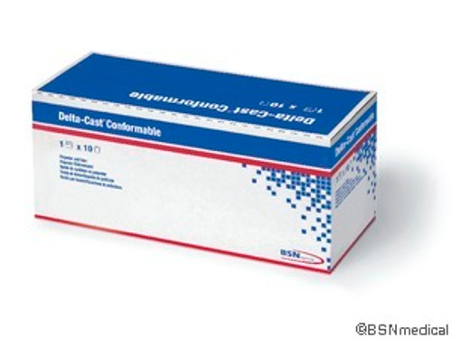 BSN-7228400 BX/10 DELTA-CAST CONFORMABLE POLYESTER CAST TAPE 5CM X 3.6M, ORANGE BSN-7228400 BX/10 DELTA-CAST CONFORMABLE POLYESTER CAST TAPE 5CM X 3.6M, ORANGE