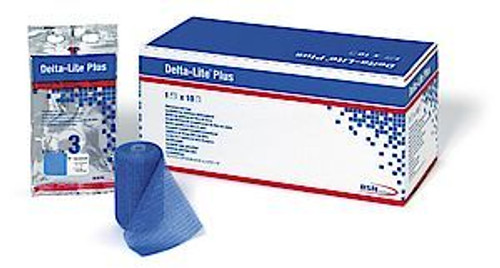 BSN-7345823 BX/10 DELTA-LITE PLUS FIBERGLASS CAST TAPE 12.5CM X 3.6M, DARK BLUE BSN-7345823 BX/10 DELTA-LITE PLUS FIBERGLASS CAST TAPE 12.5CM X 3.6M, DARK BLUE