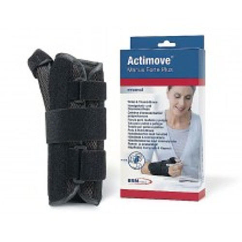 BSN-7349633 ACTIMOVE MANUS FORTE PLUS WRIST THUMB BRACE XS, LEFT, BLACK