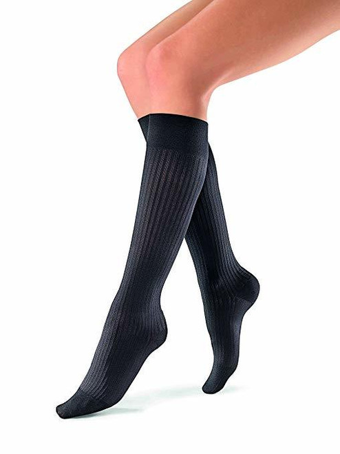 BSN-7457950 PR/1 JOBST SOSOFT WOMEN, KNEE HIGH, 30-40MMHG, LG, RIBBED BLACK, CLOSED TOE BSN-7457950 PR/1 JOBST SOSOFT WOMEN, KNEE HIGH, 30-40MMHG, LG, RIBBED BLACK, CLOSED TOE