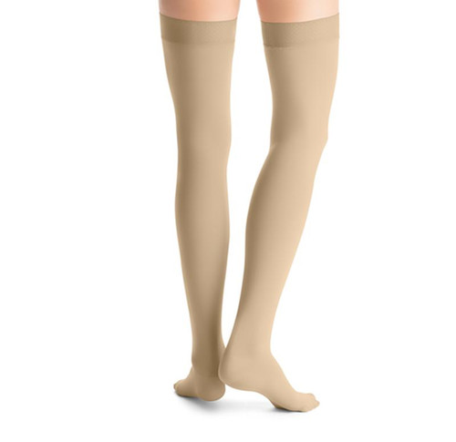 BSN - BSN 7522300 - PR/1 JOBST OPAQUE WOMEN, THIGH HIGH W/SIL DOT BAND, 20-30MMHG, LG, NATURAL, CLOSED TOE