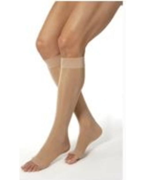 BSN-7522324 PR/1 JOBST OPAQUE WOMEN, THIGH HIGH PETITE W/SIL DOT BAND, 20-30MMHG, LG, NATURAL, OPEN TOE BSN-7522324 PR/1 JOBST OPAQUE WOMEN, THIGH HIGH PETITE W/SIL DOT BAND, 20-30MMHG, LG, NATURAL, OPEN TOE