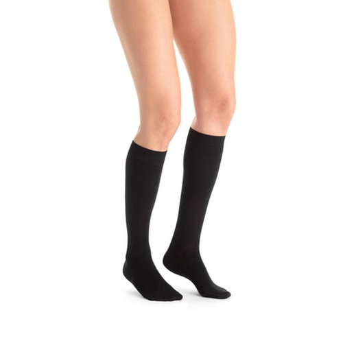 BSN - BSN 7541601 - PR/1 JOBST ULTRASHEER WOMEN, KNEE HIGH, 15-20MMHG, LRG, FULL CALF, CLASSIC BLACK, CLOSED TOE