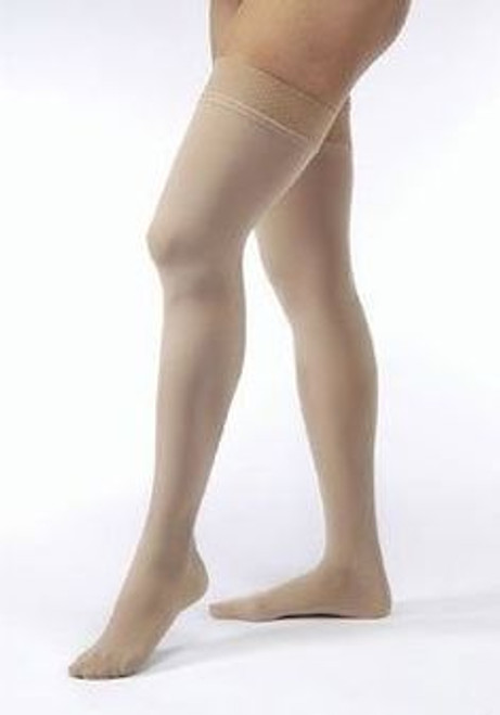 BSN-7542503 PR/1 JOBST ULTRASHEER WOMEN, THIGH HIGH W/SIL DOT BAND, 15-20MMHG, SM, SUNTAN, CLOSED TOE BSN-7542503 PR/1 JOBST ULTRASHEER WOMEN, THIGH HIGH W/SIL DOT BAND, 15-20MMHG, SM, SUNTAN, CLOSED TOE