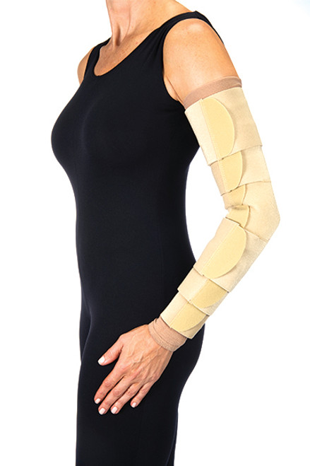 BSN-7612002 BX/1 JOBST FARROWWRAP LITE TRIM-TO-FIT ARMPIECE RIGHT, 20-30 MMHG, MEDIUM, TAN