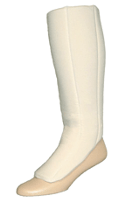 `-7666503 BX/1 JOBST FARROWFOAM SMOOTH KNEE HIGH LINER SIDE VELCRO CLOSURE, LARGE, TAN