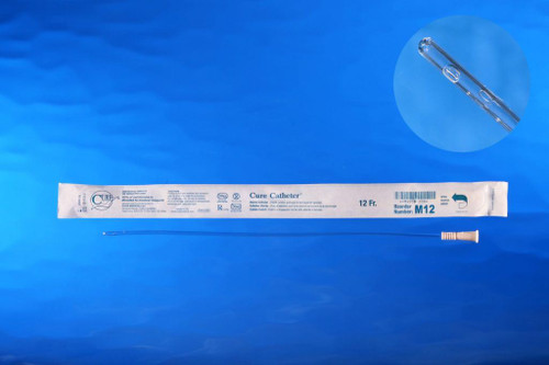 CURE M12 CURE INTERMITTENT CATHETER MALE 12FR 16" STRAIGHT TIP BX/30 CURE M12 CURE INTERMITTENT CATHETER MALE 12FR 16" STRAIGHT TIP BX/30