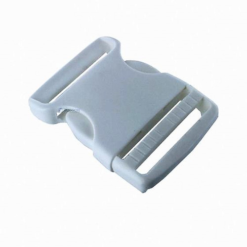 Basic Side Release 2" Buckle, White