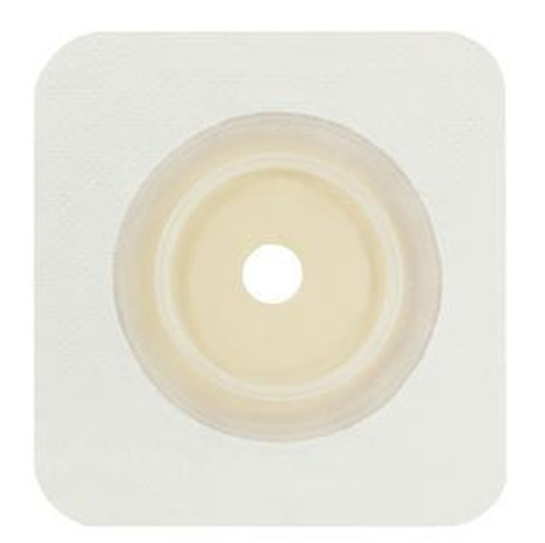 Genairex 7805214 SECURI-T 2-PIECE CUT TO FIT EXTENDED WEAR WAFER W/FLEXIBLE COLLAR WHITE 5 X 5 2 1/4" FLANGE SIZE BX/5 (Genairex 7805214)