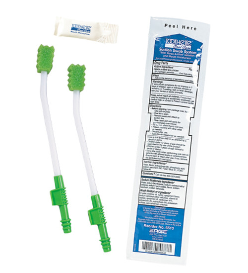 Sage 6570-C TOOTHETTE ORAL CARE SUCTION BRUSH PEROX-A-MINT (NON-RETURNABLE) CS/100PK (2/PK) Sage 6570-C TOOTHETTE ORAL CARE SUCTION BRUSH PEROX-A-MINT (NON-RETURNABLE) CS/100PK (2/PK)
