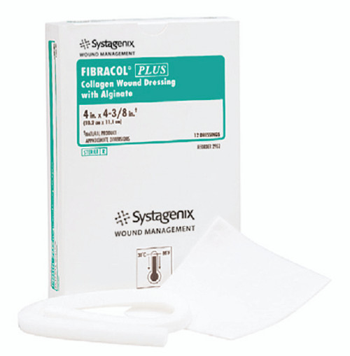 JNJ-2981 BX/12 FIBRACOL PLUS COLLAGEN WOUND DRESSING WITH ALGINATE 5.1CM X 5.1CM