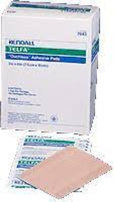 Kendall 7643 TELFA OUCHLESS ADHERENT DRESSING 3" X 4" (CS12) BX/100 Kendall 7643 TELFA OUCHLESS ADHERENT DRESSING 3" X 4" (CS12) BX/100