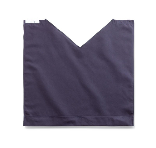 Medline - MDL 014118NAVY - PK/12 COMFORT FIT ADULT BIB W/ SNAP CLOSURE, NAVY