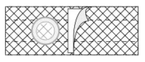 Nu-Hope 6423-G NU-FORM COOL COMFORT 5", X-Large, 2 1/2" CENTER OPENING