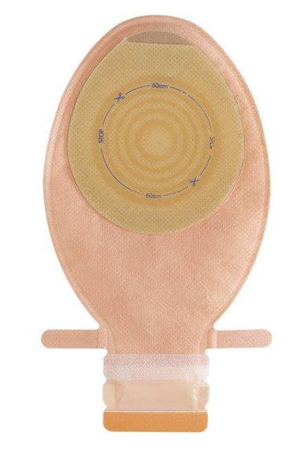 Salts CPTNH BX/30 CONFIDENCE 1-PIECE COMFORT PEDIATRIC TRANSPARENT Drainable Pouch, NO HOLE (Salts CPTNH)