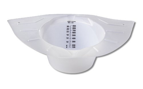 SM 6001 CS/100 PLASTIC SPECIMEN CONTAINER, 800CC WHITE, W/O COVER (MEXICAN HAT)