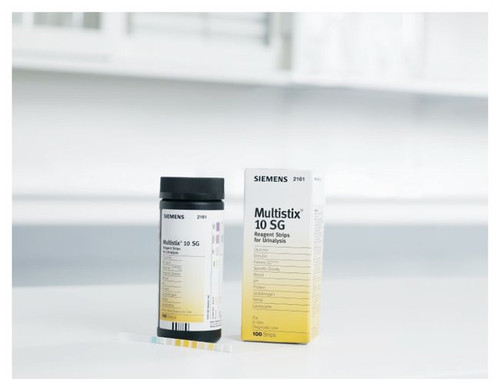Siemens 2855U Urine Reagent Strip Uristix® Glucose, Protein 100 Test Strips (Source Medical 10340594) BX/100 Siemens 2855U Urine Reagent Strip Uristix® Glucose, Protein 100 Test Strips (Source Medical 10340594) BX/100