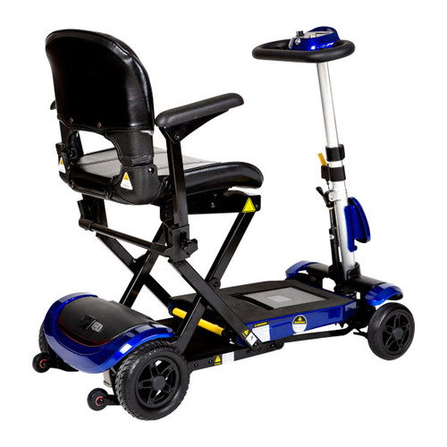Drive Medical FLEX-AUTO ZooMe Auto-Flex Folding Travel Scooter, Each