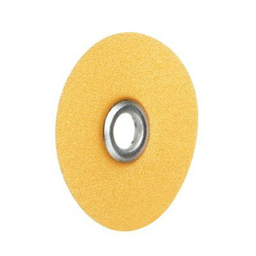 3M 2382F Sof-Lex Extra-Thin Contouring and Polishing Pop-On Disc Refill, Fine Grit, 1/2" Diameter, Light Orange