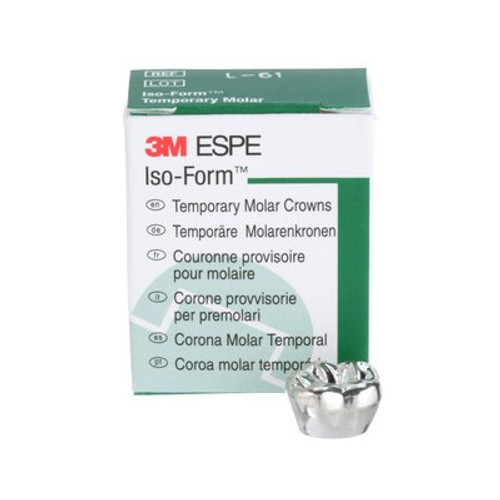 3MD-L61 3M Espe Iso-Form Crown Forms (5/Bx) 3MD-L61 3M Espe Iso-Form Crown Forms (5/Bx)