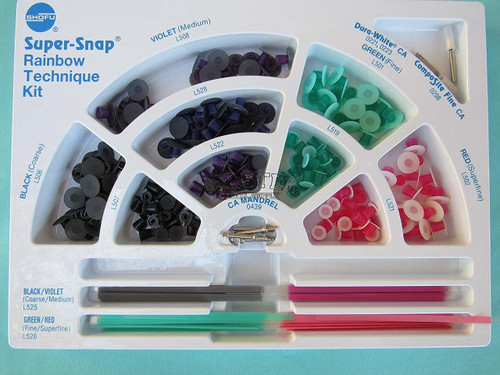 Shofu 0500 Super Snap Rainbow Techique Kit (Shofu 0500) Shofu 0500 Super Snap Rainbow Techique Kit (Shofu 0500)
