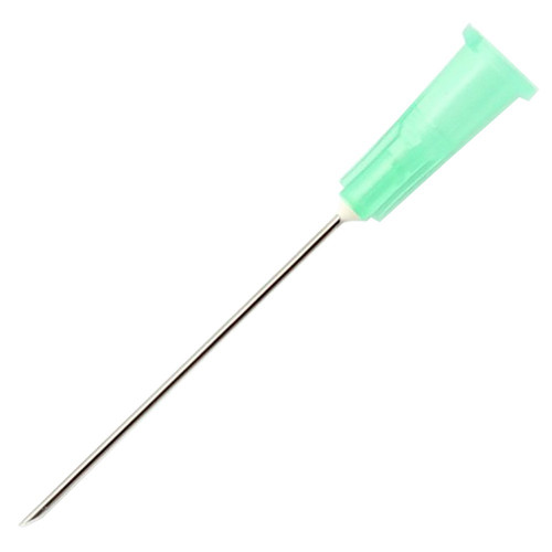 BD 305167 PRECISIONGLIDE Needle STERILE CONVENTIONAL Green Regular Wall 21G x 33mm (1.5") 100/box (Case of 10)