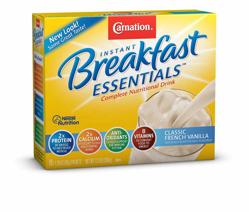 Nestle NN11250552 SUPPLEMENT BREAKFAST VANILLA 4X315ML (Nestle 11250552)