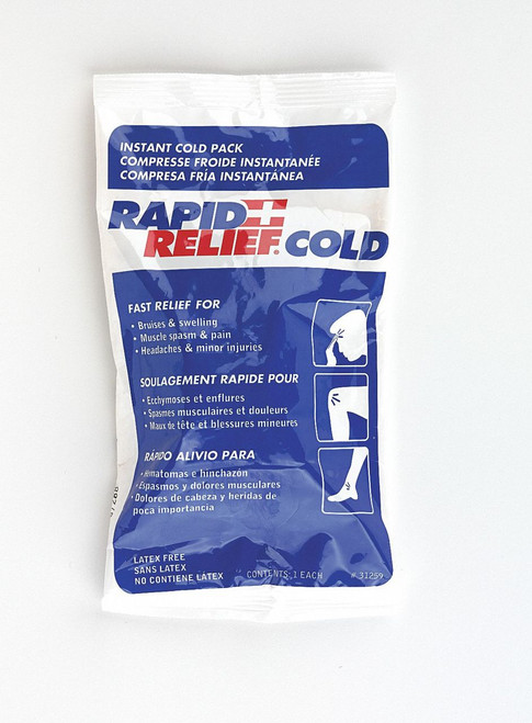 Rapid Aid 31246 INSTANT PACK COLD 4"x6" RAPID RELIEF ECONOMY, Each