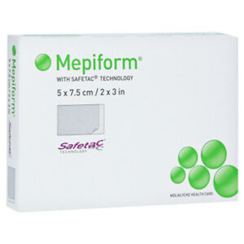 Mepiform Self-Adherent Silicone Scar Dressing 5x7.5 cm