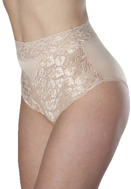 Wearever L109-IVORY-MED Womens Lace Incontinence Panties