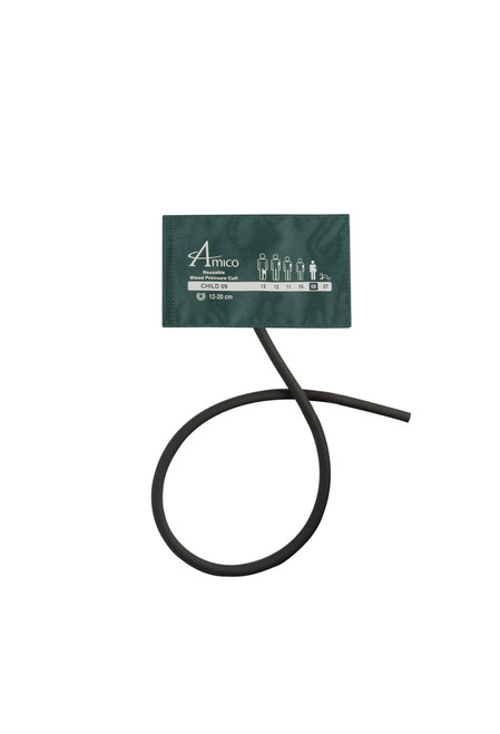 Amico CR2-LF09G-1 2-Piece Child Blood Pressure Cuff w/ 1 Tube - w/ No Connectors Amico CR2-LF09G-1 2-Piece Child Blood Pressure Cuff w/ 1 Tube - w/ No Connectors