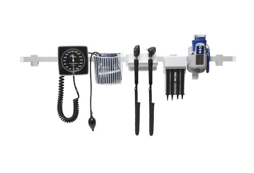 Amico DS-UF2-CLFL-DAO Fairfield Rail-Mounted Diagnostic Station with Ophthalmoscope, Otoscope, Specula Dispenser, Aneroid, Oral Thermometer Amico DS-UF2-CLFL-DAO Fairfield Rail-Mounted Diagnostic Station with Ophthalmoscope, Otoscope, Specula Dispenser, Aneroid, Oral Thermometer