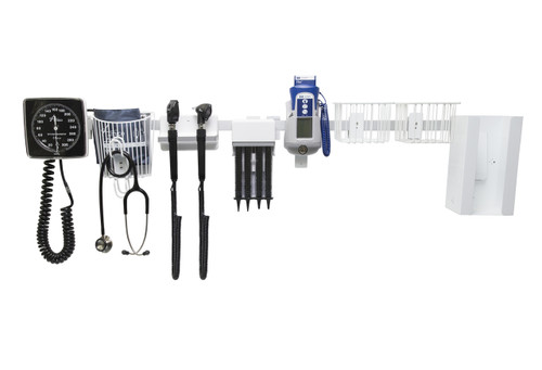 Amico DS-UF4-CLFL-DAO Rail-Mounted Diagnostic Station with Integrated Storage