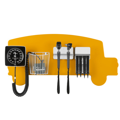 Amico DS-USB-CHFL-DAX Pediatric Wallboard-Mounted Diagnostic Station with Ophthalmoscope, Otoscope, Specula Dispenser, Aneroid Amico DS-USB-CHFL-DAX Pediatric Wallboard-Mounted Diagnostic Station with Ophthalmoscope, Otoscope, Specula Dispenser, Aneroid
