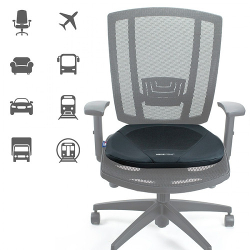 ObusForme® ST-GEL-01 Gel Seat - Extended sitting support/relief