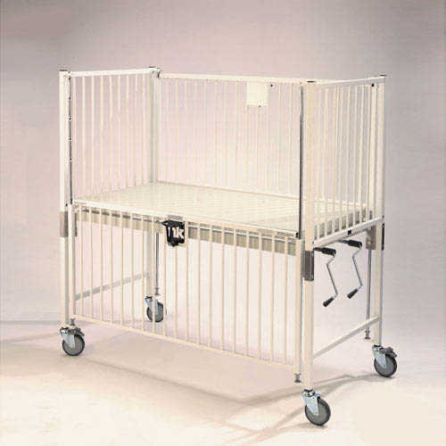 Novum C1980FWCR Crib, Infant, Crank Fowler, 30 x 44, Chrome