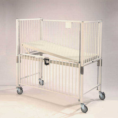 Novum E1981CLT Crib, Child, Flat Pan Trendelenburg, 30 x 60, Epoxy (Novum E1981CLT)