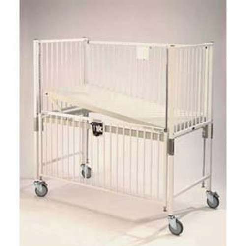 Novum E1981CG Crib, Child, Gatch with Safety Extended, 30 x 60, Epoxy