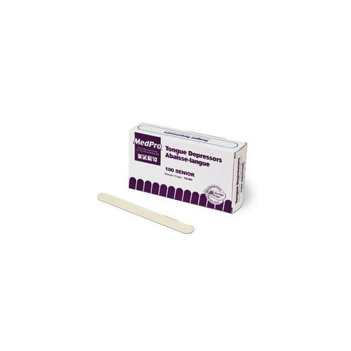 AMG 118-422 NON STERILE TONGUE DEPRESSOR, WOOD, SENIOR BX/250