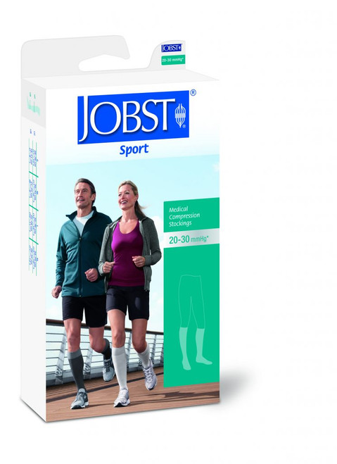 BSN 7528943 JOBST SPORT STOCKING UNISEX, 15-20MMHG, X-LG, BLACK, CLOSED TOE PR/1 (BSN 7528943)