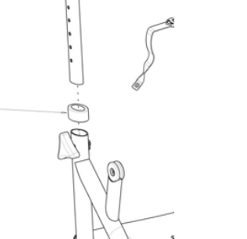 AMG A01-211 OVAL ANTI-RATTLE BLACK PLASTIC 1PR (AMG A01-211)