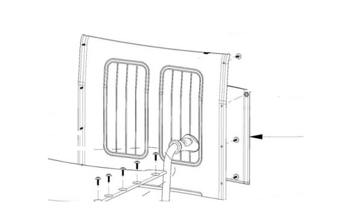 Airgo A02-492 AIRGO PRO.IC BACK POCKET 18 Inch BLACK 1E (Airgo A02-492)