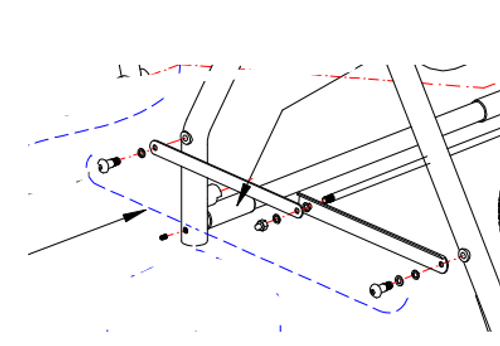 HUGO B01-085N HUGO FOLDING BRACKET for 4.8/5.0 1EA (HUGO B01-085N)