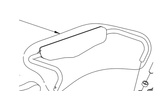 Airgo B01-220 AIRGO BACKREST ASSEMBLY COMFORT-PLUS 1E (Airgo B01-220)