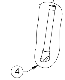 AMG B04-001 LEG EXTENSION ASS W/HARD 770-525 1/Each (AMG B04-001)