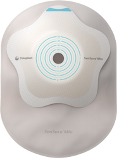 Coloplast 18172 SenSura Mio Concave 1 piece, cut-to-fit, maxi, opaque with inspection window, closed pouch 30-50 (Coloplast 18172)