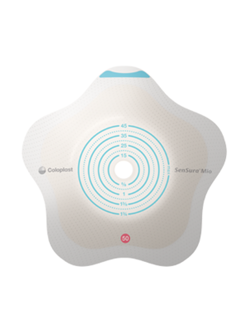 Coloplast 18524 SenSura Mio Concave 2 pc Click Barrier, Cut-to-fit, 60mm 45-55 (Coloplast 18524)
