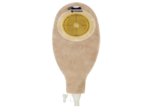 Coloplast 19001 SenSura 1pc Drainable Pouch with features of post-op, Sterile, Cut-to-Fit, 10-76mm, Vol 630ml