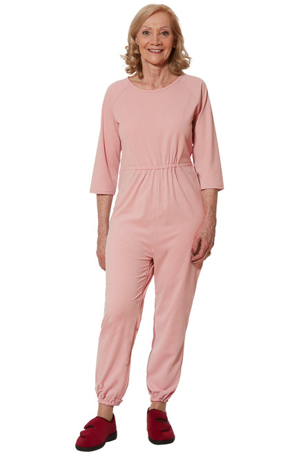 Ovidis 2-7301-30-5 Anti-Strip Jumpsuit for Women - Pink , Adaptive Clothing , 2XL